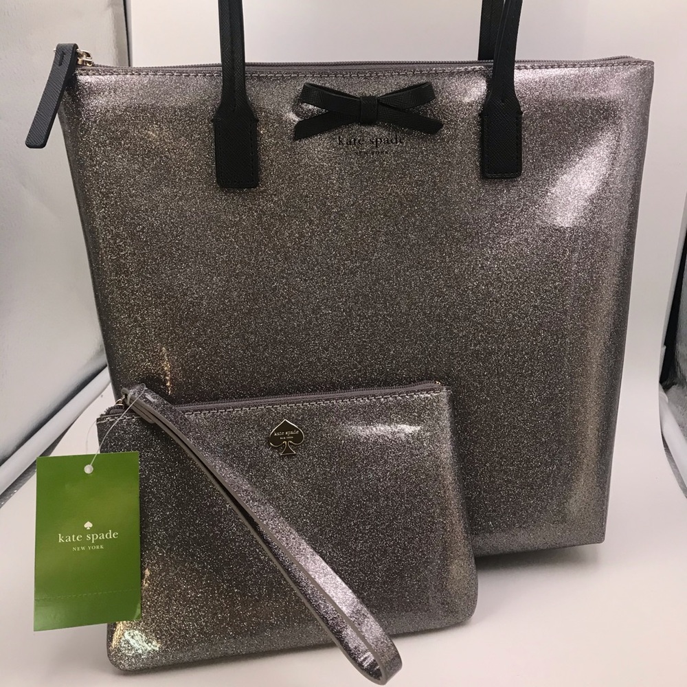 Kate Spade Jeralyn Tote & Bethann Wristlet